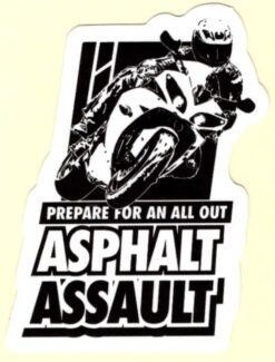 Aspalt Assault sticker