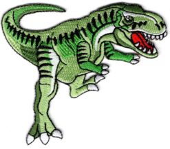 Dinosaurier-Velociraptor-Applikation zum Aufbügeln