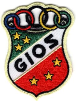 Gios stoffen opstrijk patch