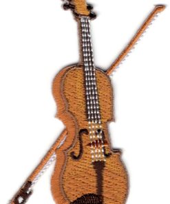 Patch thermocollant applique violon baroque