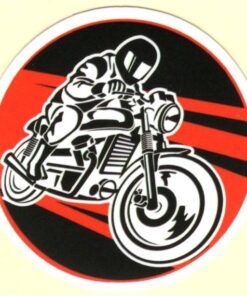 Sticker Cafe Racer Moto