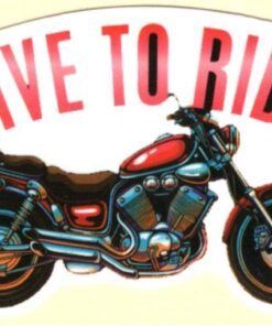 Live To Ride Motorcycles sticker