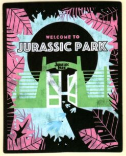 Jurassic Park sticker