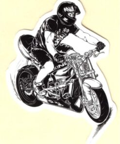 Sticker moto