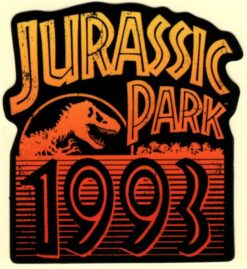 Jurassic Park 1993 sticker