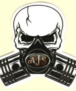 AJS sticker