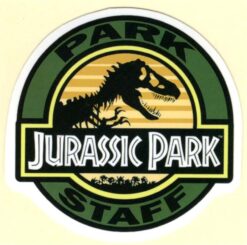 Park Staff Jurassic Park Aufkleber