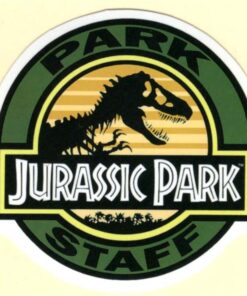 Park Staff Jurassic Park Aufkleber