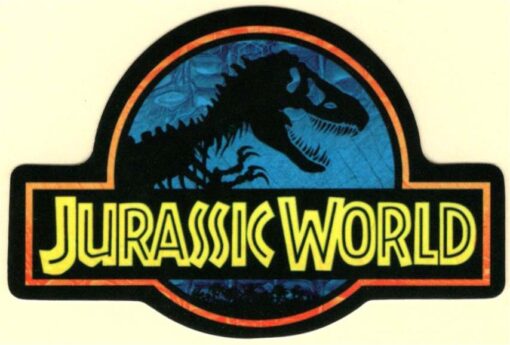 Jurassic World sticker