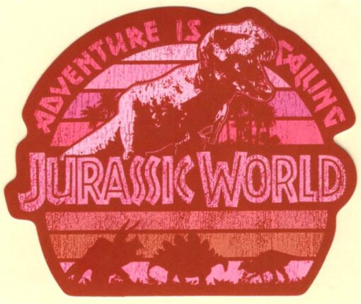 Jurassic World sticker