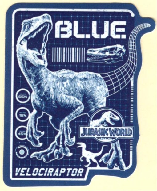 Jurassic World sticker