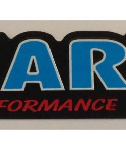 Earl's performance products chrome sticker