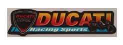 Autocollant Ducati Corse Racing Sport