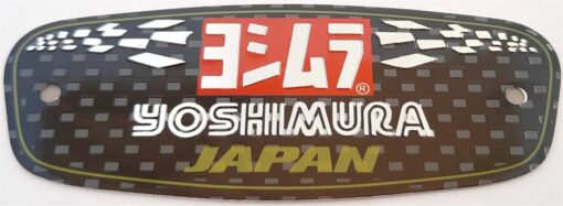 Yoshimura Japan Aluminium-Auspuffplatte