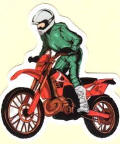 Motorcycles sticker