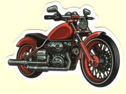 Motorcycles sticker