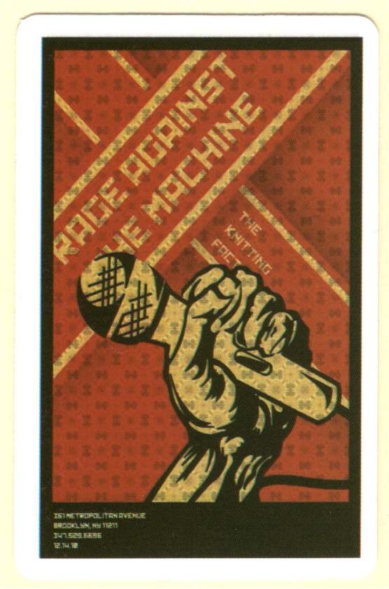 Rage Against the Machine sticker