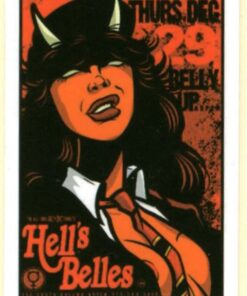 ACDC Hell's Belles sticker