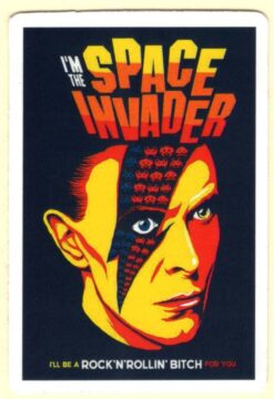 Space Invader-Aufkleber