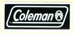 Coleman sticker