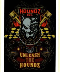 Unleash the Houndz sticker