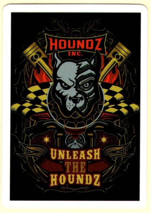 Unleash the Houndz sticker