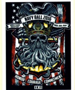 Navy Ball 2016 sticker