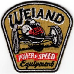 Weiand Power Speed Equipment Applique Iron On Patch