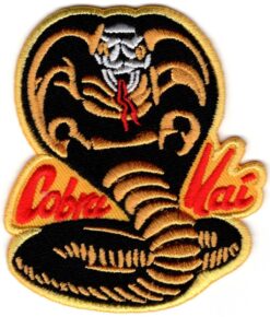Cobra Kai stoffen Opstrijk patch