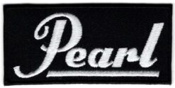 Pearl stoffen opstrijk patch