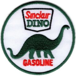 Sinclair Dino Benzin Applikation zum Aufbügeln