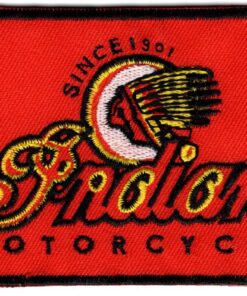 Indian Motorcycle stoffen opstrijk patch