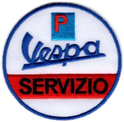 Vespa Servizio stoffen Opstrijk patch