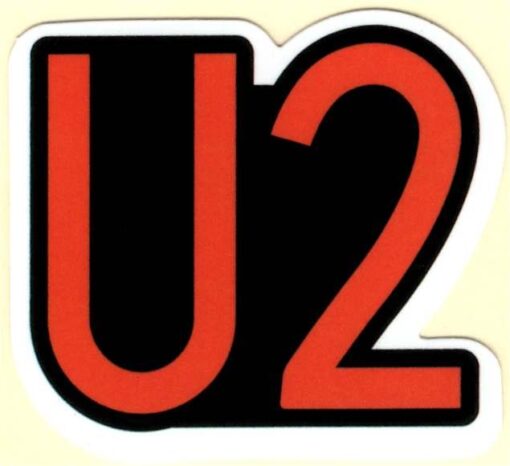 U2 sticker