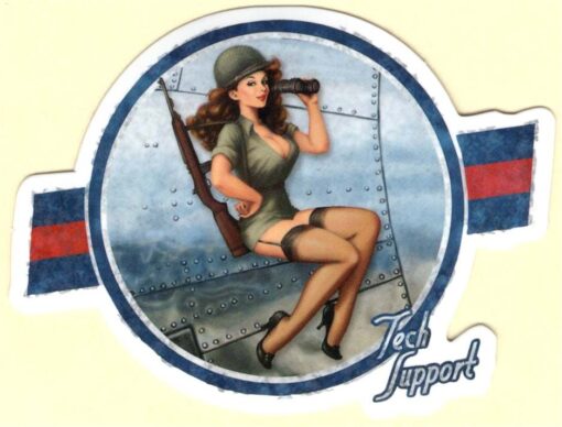 Pin Up Girl sticker