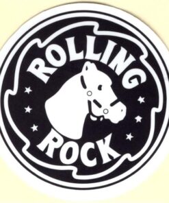 Rolling Rock-Aufkleber