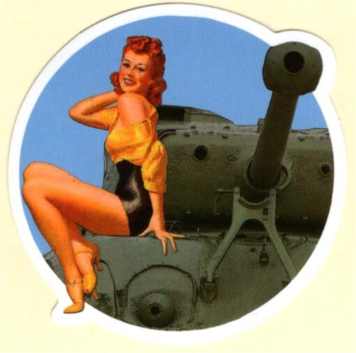 Pin Up Girl sticker