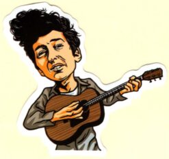 Bob Dylan-Aufkleber