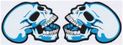 Skull sticker set
