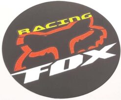 FOX Racing chrome sticker
