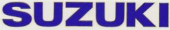 Suzuki beweglicher Buchstabenaufkleber