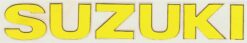 Suzuki losse letters sticker