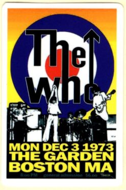 The Who sticker