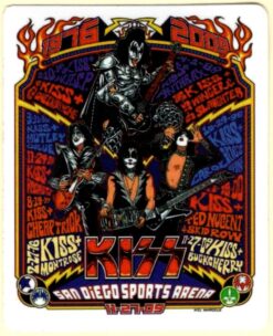 Kiss sticker