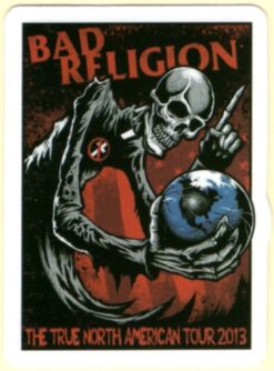 Aufkleber „Bad Religion“.