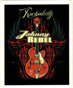 Rockabilly Johnny Rebel Aufkleber