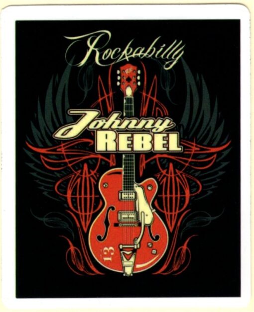 Rockabilly Johnny Rebel Aufkleber