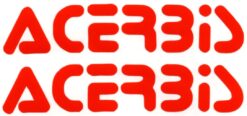 Acerbis losse letters sticker set