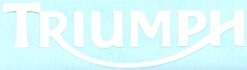 Triumph losse letters sticker