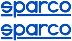 SPARCO losse letters sticker set